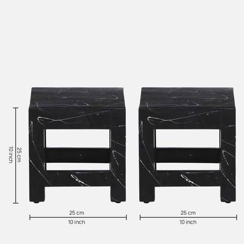 Ness Solid Wood Nest Tables