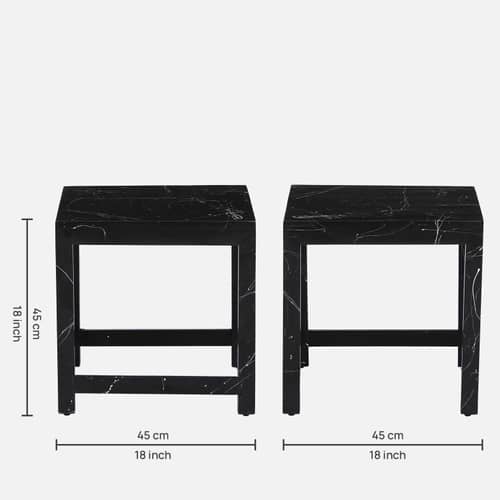 Ness Solid Wood Nest Tables