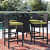 Orleans 4+1 Bar Chair Set I Furniture Wicker Waving  with Cushions - photo