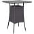 Orleans 4+1 Bar Chair Set I Furniture Wicker Waving  with Cushions - rear_view