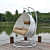 2 Seater Swing Chair for Garden with Cushion and Stand - photo