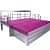 Steel Sofa Cum Bed with Hydraulic Storage - front_view