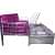 Steel Sofa Cum Bed with Hydraulic Storage - rear_view