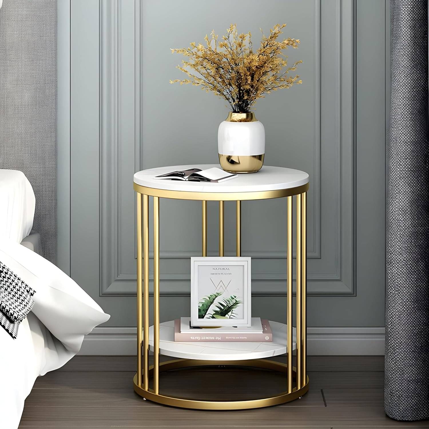 Nexon Round Modern Side Table