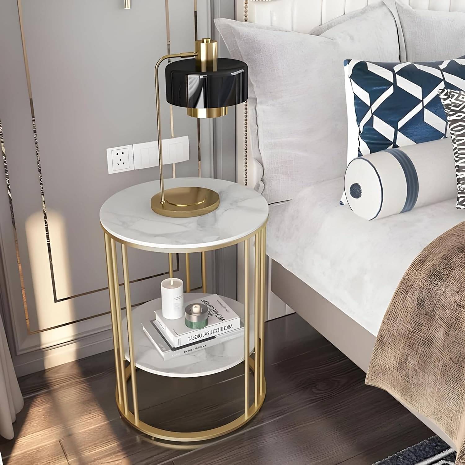 Nexon Round Modern Side Table