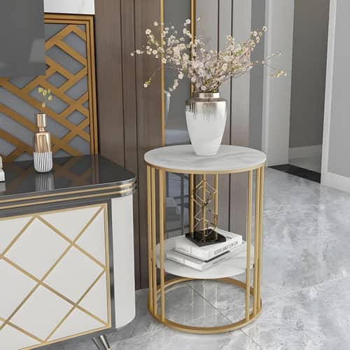 Nexon Round Modern Side Table