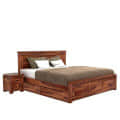 King Size Bed with Storage - top_view
