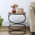 Sapa Metal End Table in Black Colour - photo