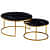 Coffee Table in Marble Finish (Set of 2) - top_view