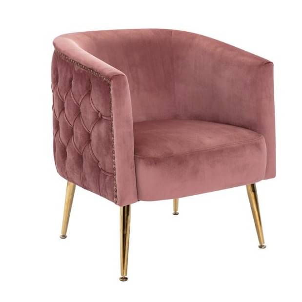 Sacramento Velvet Barrel Chair