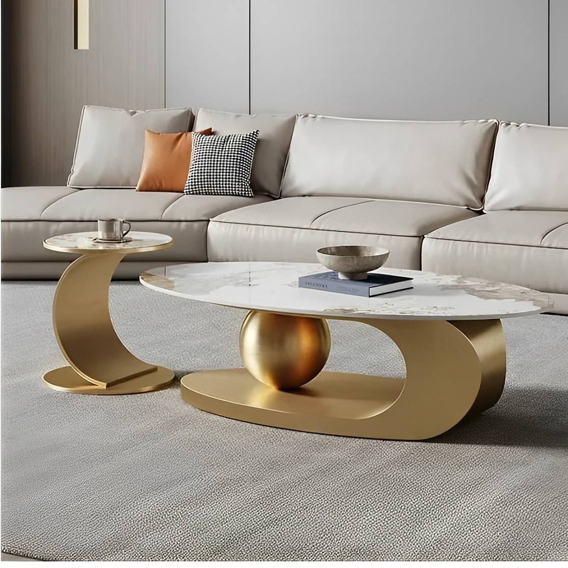 Timpani Metal Coffee Table