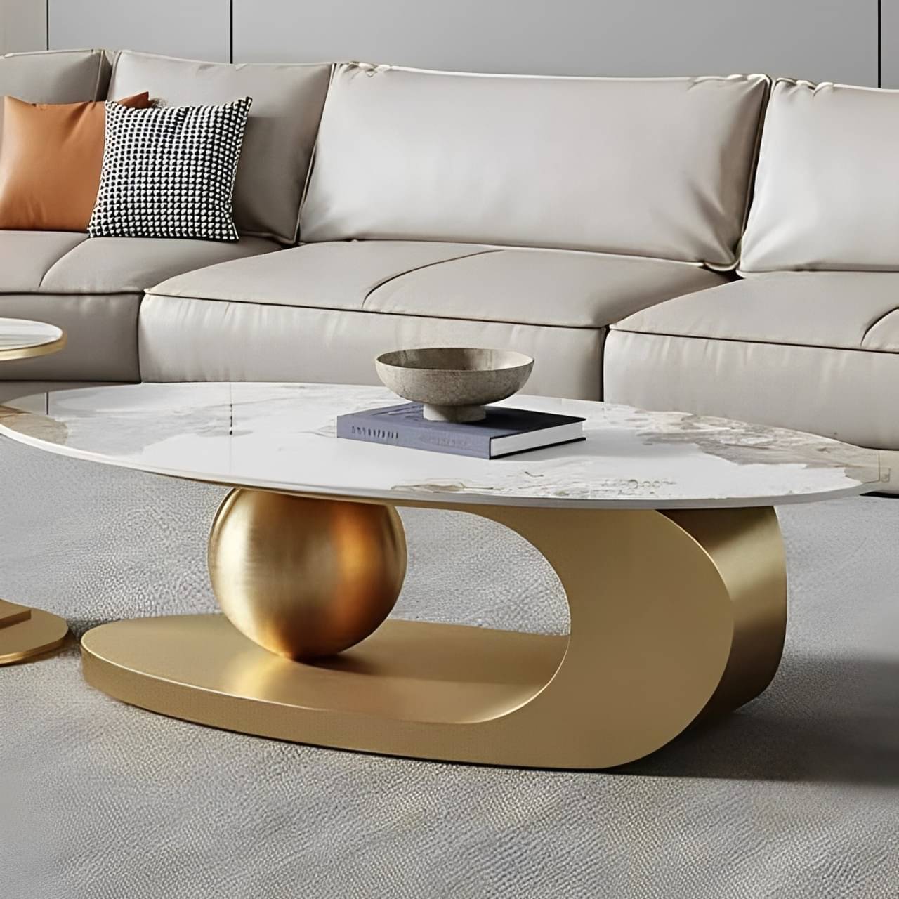 Timpani Metal Coffee Table