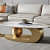 Timpani Metal Coffee Table - front_view