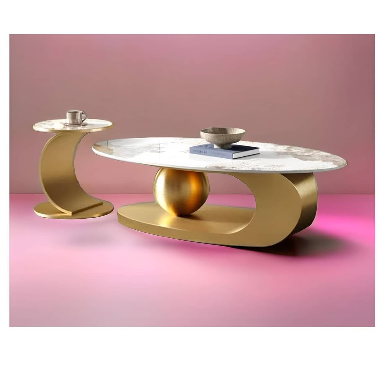 Timpani Metal Coffee Table