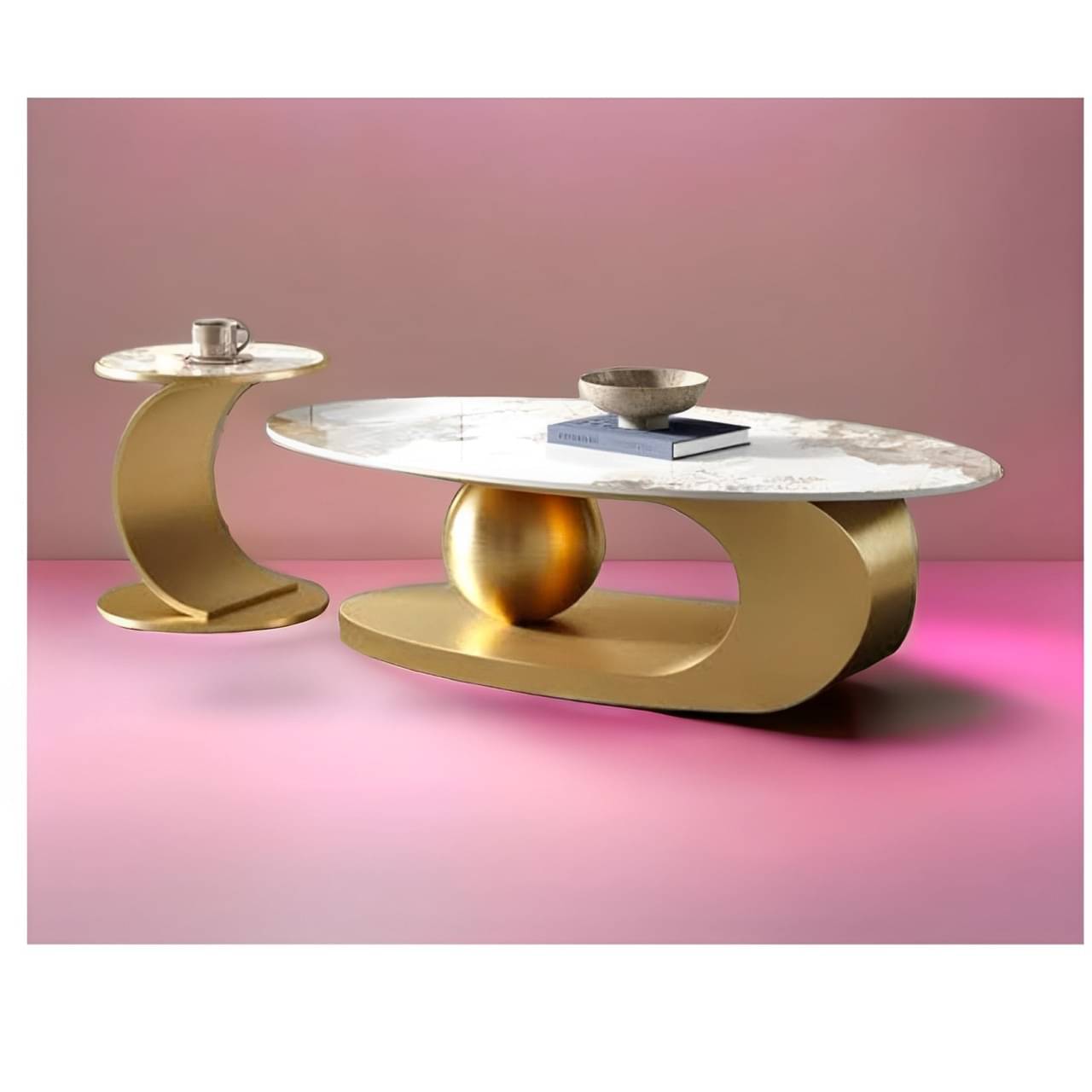 Timpani Metal Coffee Table