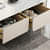 Modern Stone Top Centre Table With Storage - top_view