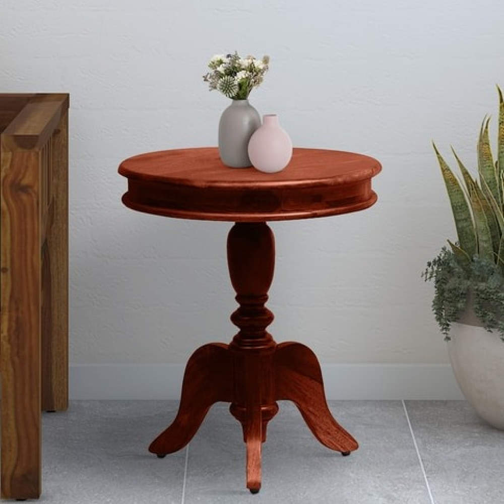 Morgen End Table In Honey Oak Finish - photo