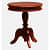 Morgen End Table In Honey Oak Finish - top_view