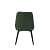 Collette Dining Chair In Green Colour - rear_view