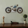Harley Davidson Bike Multicolor Wall Art - photo
