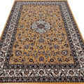 Gold Royal Silk Carpet With 18mm Pile - top_view