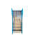 2 Door Steel Wardrobe With Mirror - top_view