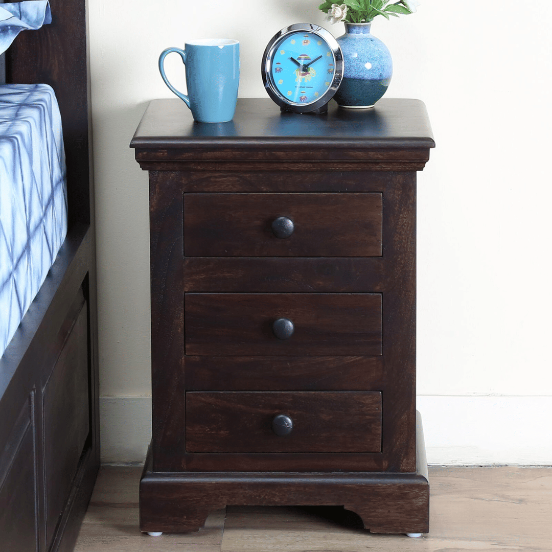 Kosmo Wood Bedside Table