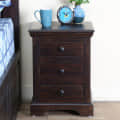 Kosmo Wood Bedside Table - front_view
