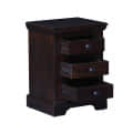Kosmo Wood Bedside Table - top_view