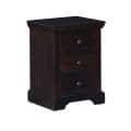 Kosmo Wood Bedside Table - rear_view