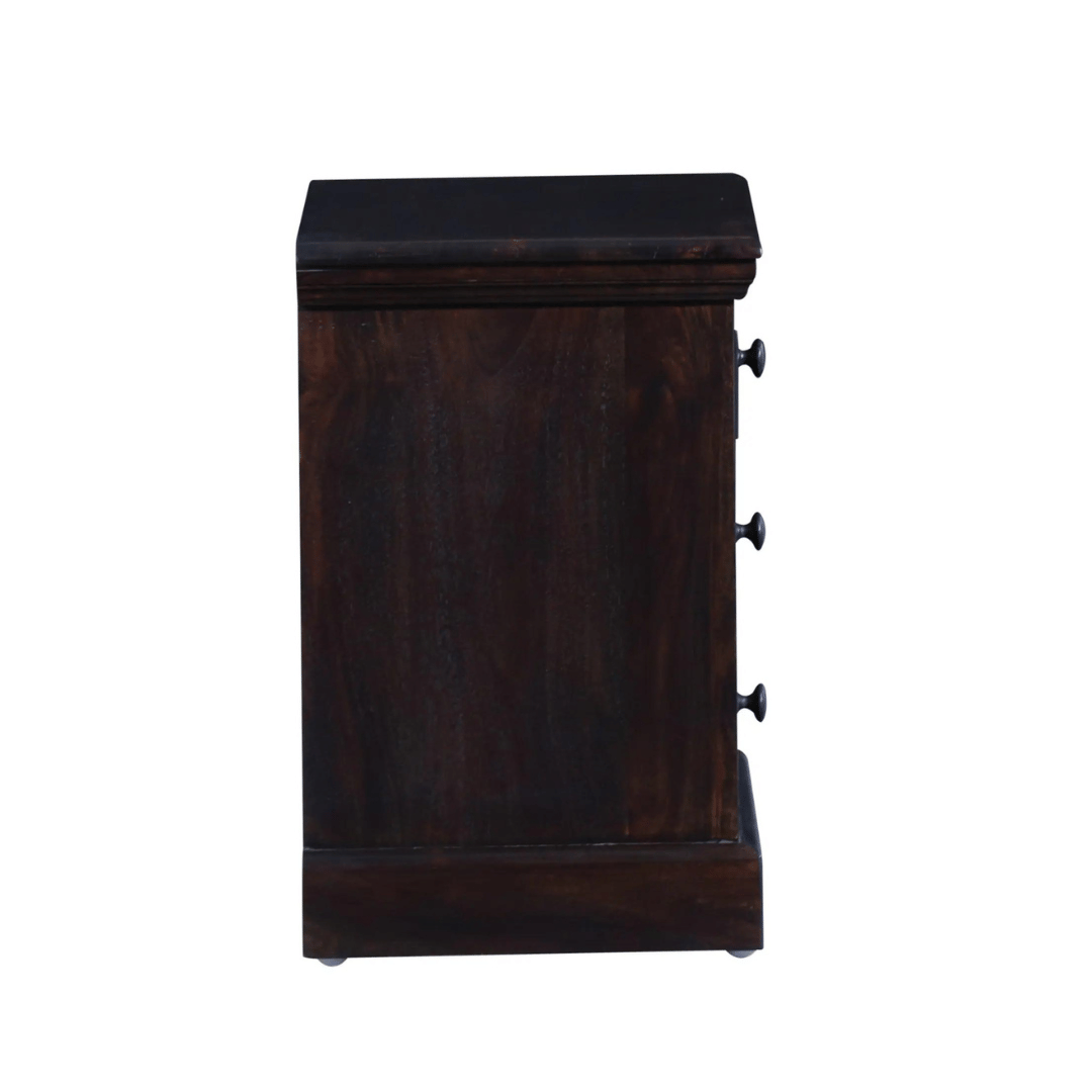 Kosmo Wood Bedside Table - left_view
