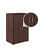 Henley 2 Door Wardrobe - rear_view