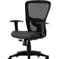 Barcelona Adjustable Office Chair with Lumber Support - rear_view
