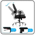 Platinum Medium Back Office Chair - front_view