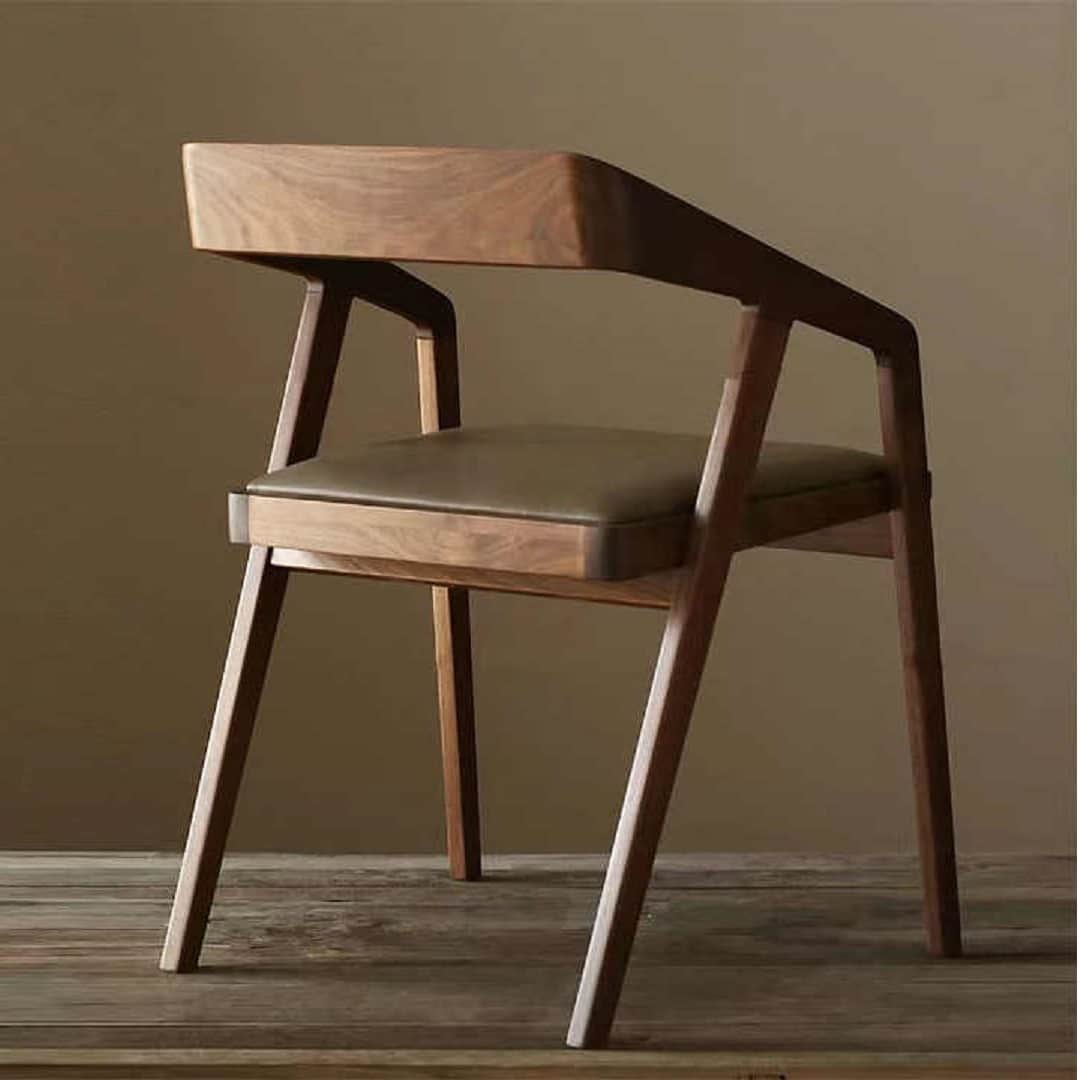 Tauras Sheesham Wood Arm Chair - front_view