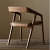 Tauras Sheesham Wood Arm Chair - front_view