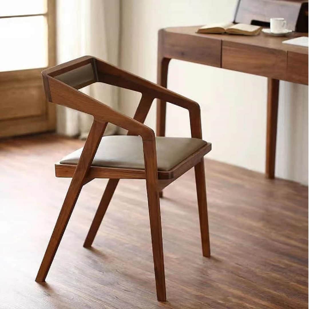 Tauras Sheesham Wood Arm Chair - left_view