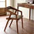 Tauras Sheesham Wood Arm Chair - left_view