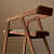 Tauras Sheesham Wood Arm Chair - bottom_view
