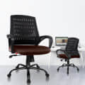 Mesh Mid-Back Ergonomic Office Chair - photo