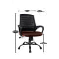 Mesh Mid-Back Ergonomic Office Chair - front_view