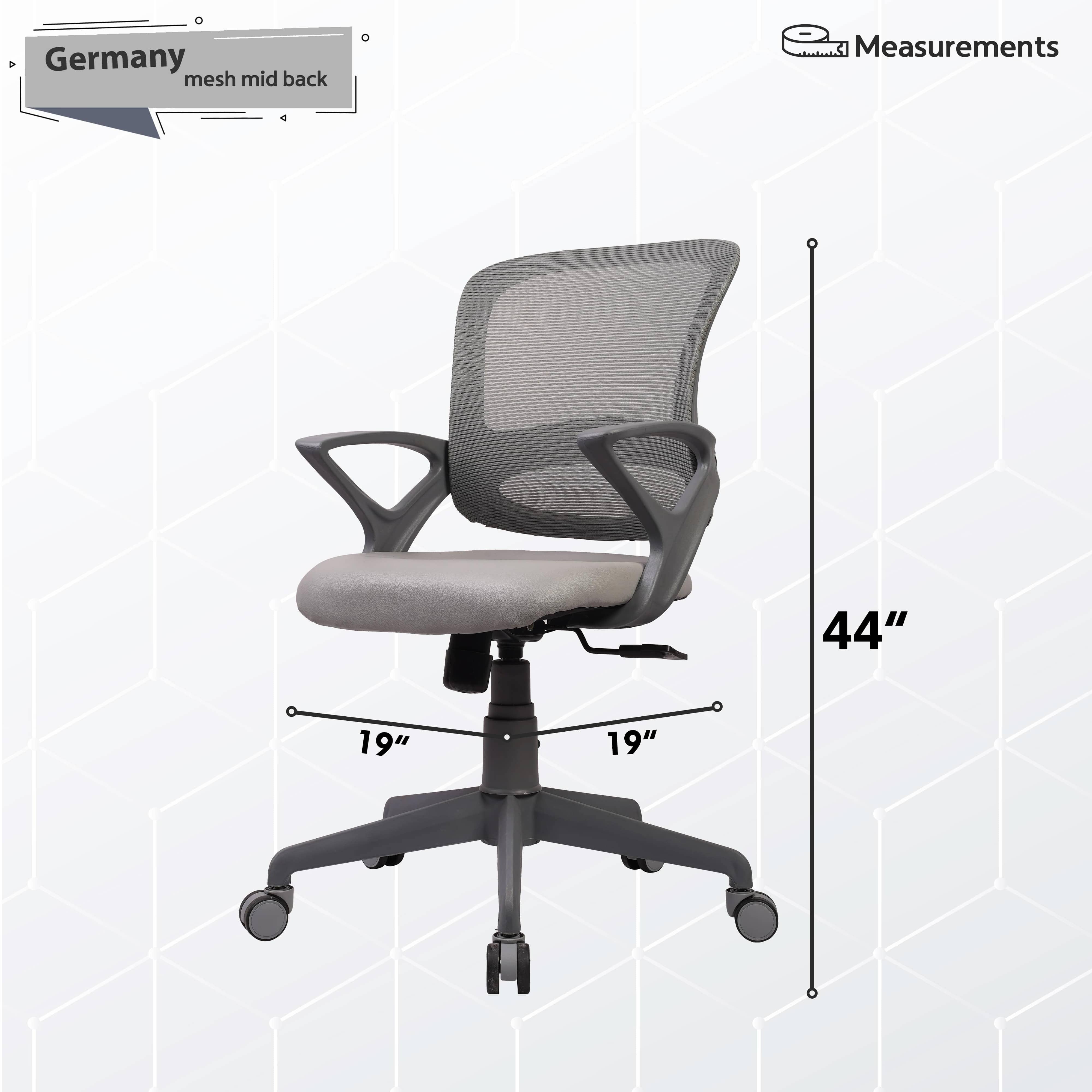 Mesh Mid-Back Ergonomic Office Chair