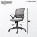 Mesh Mid-Back Ergonomic Office Chair - top_view
