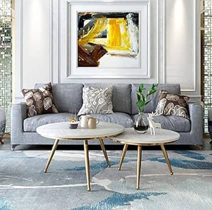 Sapa Nesting Tables in PVD gold finish