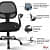 Hippo Mid-Back Ergonomic Office Chair - front_view