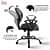 Hippo Mid-Back Ergonomic Office Chair - rear_view