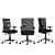 Clint Mesh Ergonomic Office Chair - top_view
