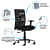 Clint Mesh Ergonomic Office Chair - rear_view