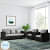 Ashton 5 seater Sofa ( Black & Grey ) - photo