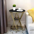 Round Modern End Table - photo